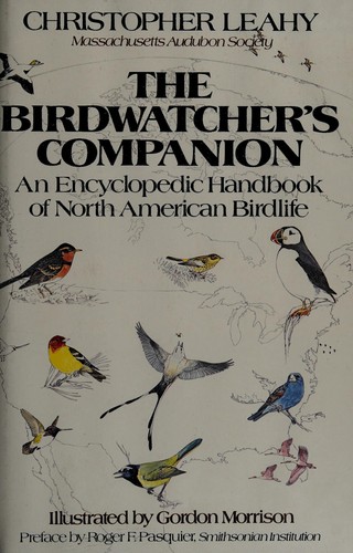The Birdwatcher's Companion by Christopher Leahy book cover