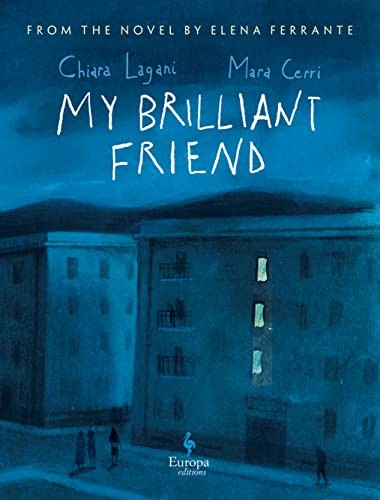 My Brilliant Friend by Elena Ferrante book cover