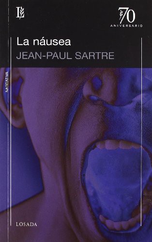 Nausea by Jean-Paul Sartre book cover