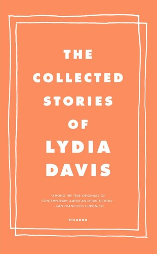 The Collected Stories of Lydia Davis by Lydia Davis book cover