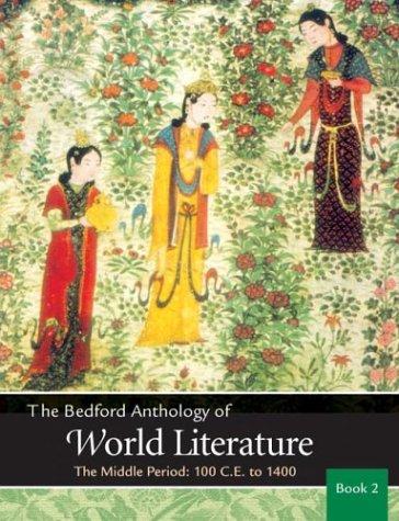 The Bedford Anthology of World Literature by Paul Davis, Gary G. Haller, and Philip E. Lewis book cover