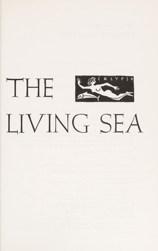 The Living Sea by Jacques Cousteau book cover