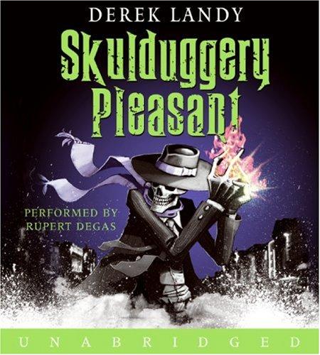 Skulduggery Pleasant by Derek Landy book cover
