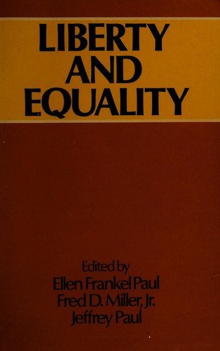 Liberty and Equality by John Stuart Mill book cover