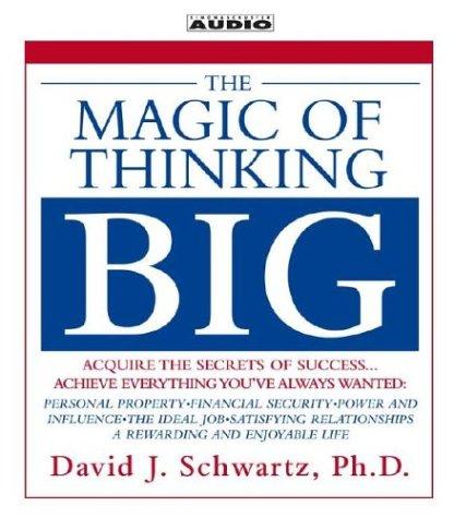 The Magic of Thinking Big by David J. Schwartz book cover