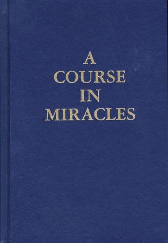 A Course in Miracles by Helen Schucman book cover