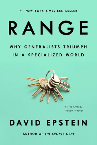 Range: Why Generalist Triumph in a Specialized World by David Epstein book cover