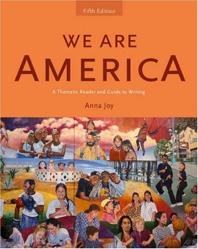 We Are America: A Tribute from the Heart by Anna Joy book cover