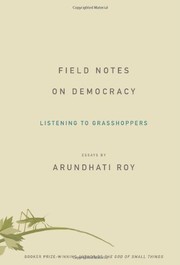 Field Notes on Democracy by Arundhati Roy book cover