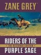 Riders of the Purple Sage by Zane Grey book cover
