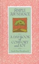 Simple Abundance: A Daybook of Comfort and Joy by Sarah Ban Breathnach book cover