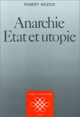 Anarchy, State, and Utopia by Robert Nozick book cover