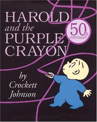 Harold and the Purple Crayon by Crockett Johnson book cover