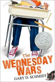 The Wednesday Wars by Gary D. Schmidt book cover