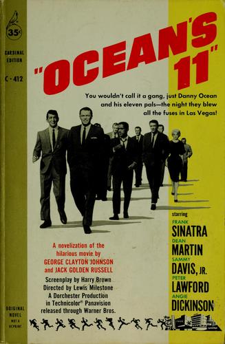 Ocean's Eleven: The Making of the Movie by Dorchester Productions, Inc. book cover
