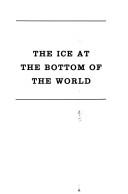 The Ice at the Bottom of the World by Mark Richard book cover
